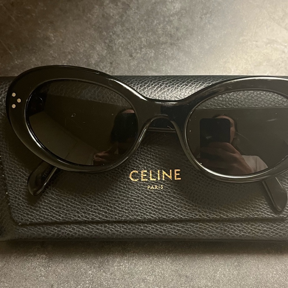 TRADE ONLY Celine Cat Eye Black Sunglasses